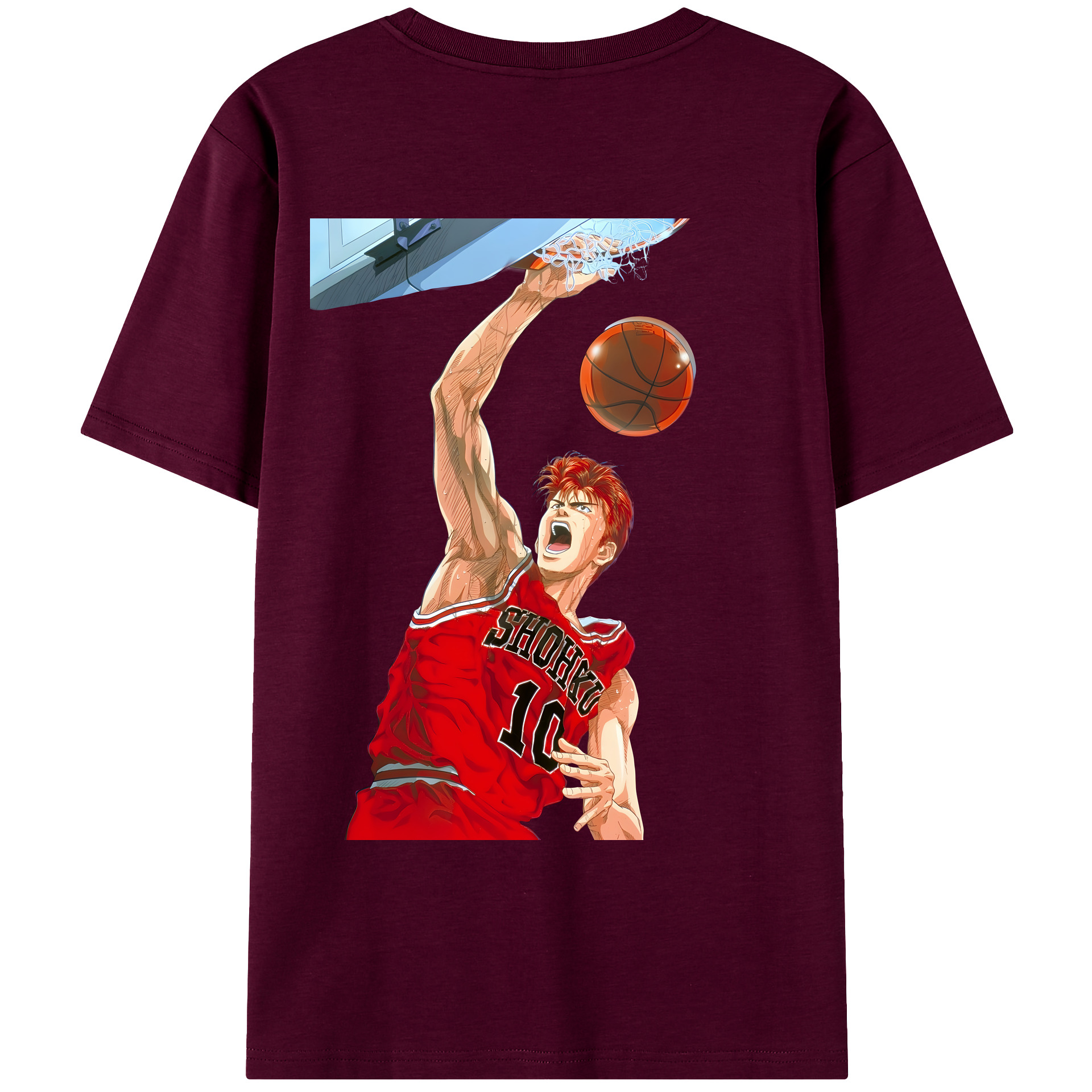 （画像用） SLAM DUNK／スラムダンク レディース半袖Tシャツ(バックプリント)